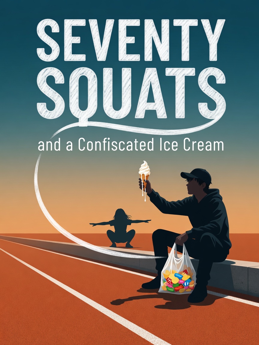 Seventy Squats and a Confiscated Ice Cream cover