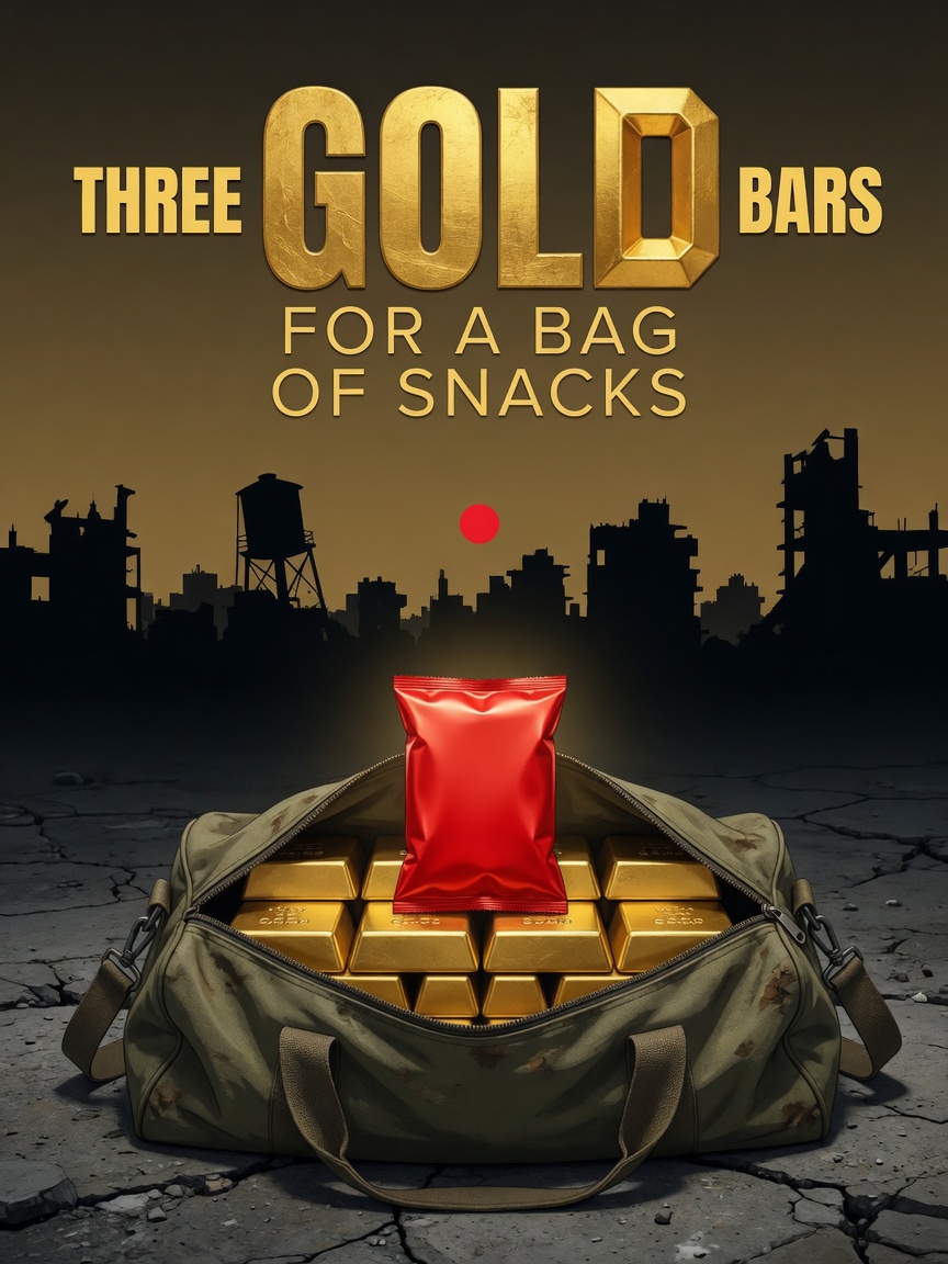 Three Gold Bars for a Bag of Snacks cover
