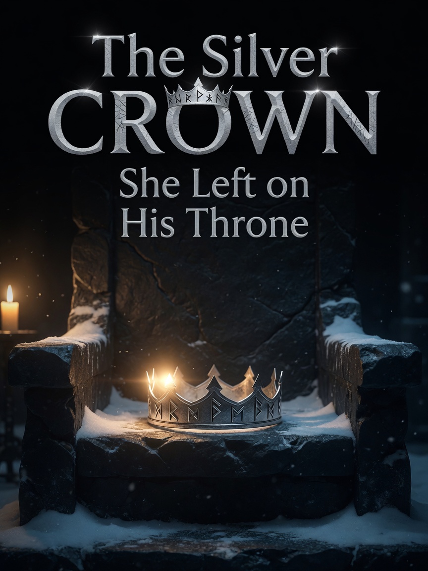 The Silver Crown She Left on His Throne cover